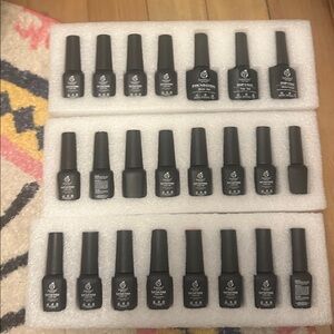 Gel Polish Nail Kit- Used 1X ! & UV Lamp